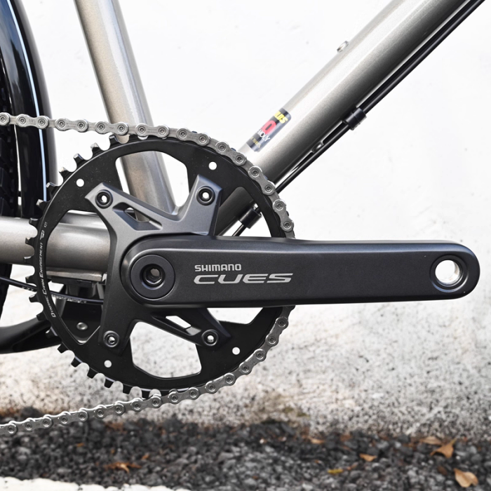 Darkrock Haikui Retro Bike 26" Cromoly Steel Touring Bike with 11-Speed Shimano CUES U6000 & Hydraulic Disc Brakes - Image 2