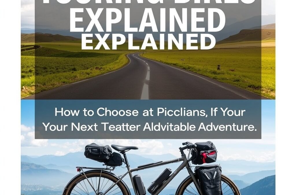 Touring Bikes Explained: How to Choose the Perfect Bicycle for Your Next Long-Distance Adventure